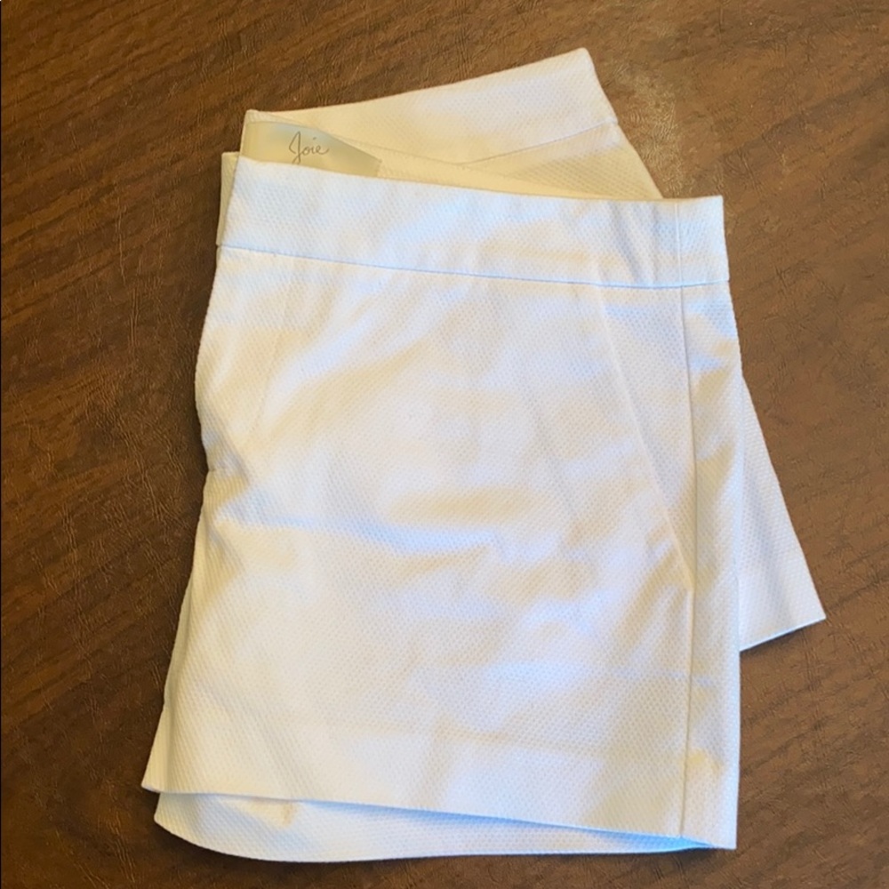 Joie white shorts
